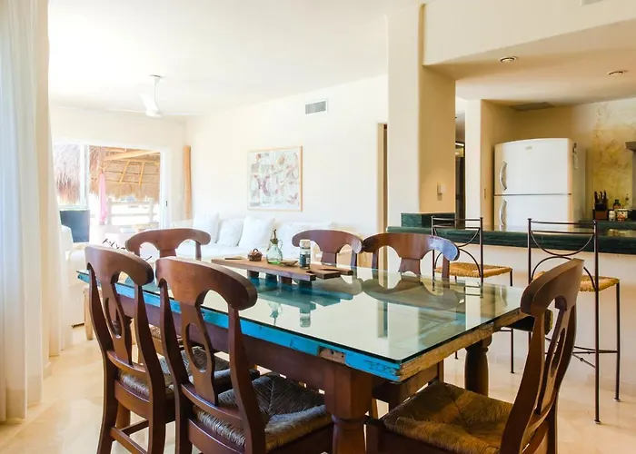 Сasa de vacaciones Rosa Del Desierto | 3BR | Condo | Puerto Aventuras